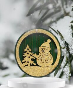 Adorno Verde - Navidad 11 10