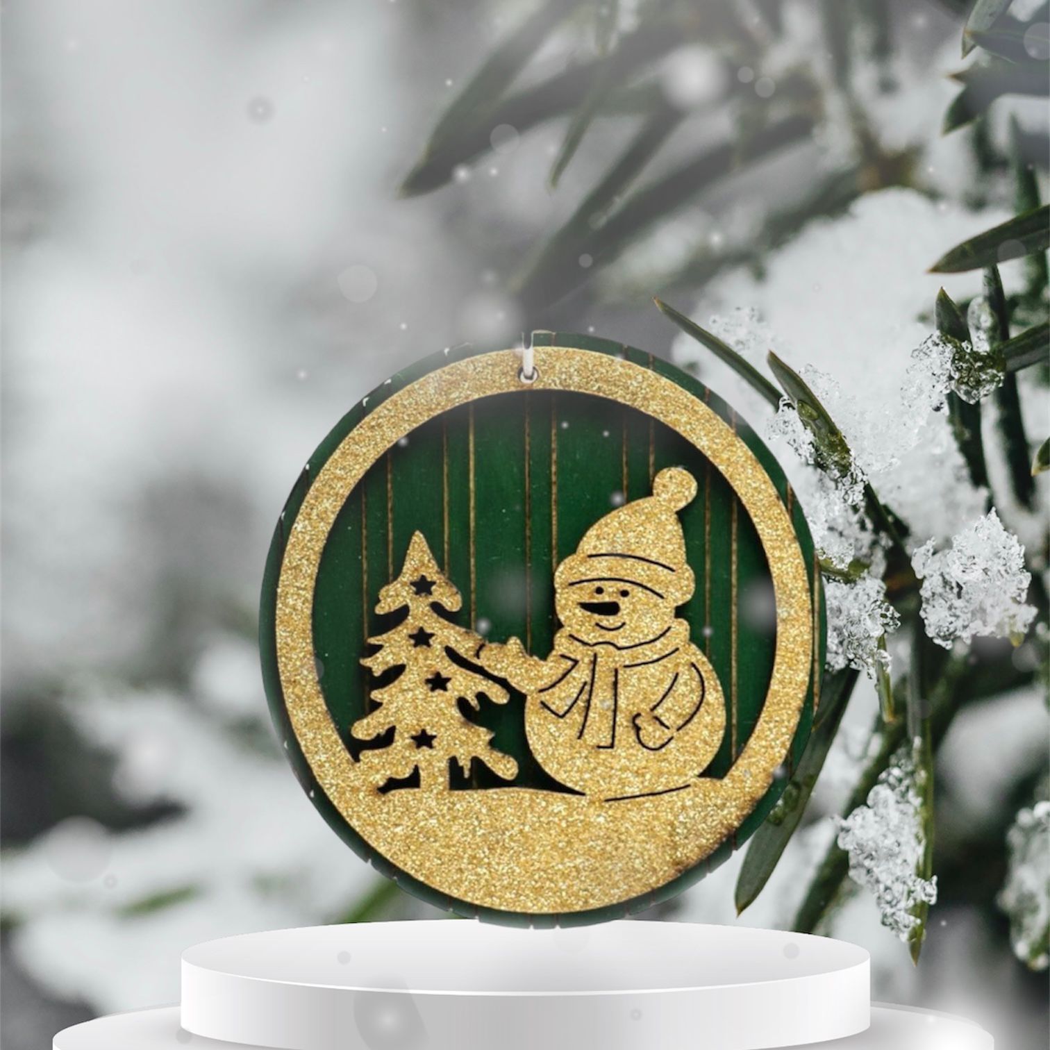 Adorno Verde - Navidad 6 Adorno Verde - Navidad - Imagen 6