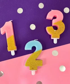 Velas Amazing Gold - Numero