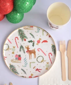 Platos Chrismas - Golden