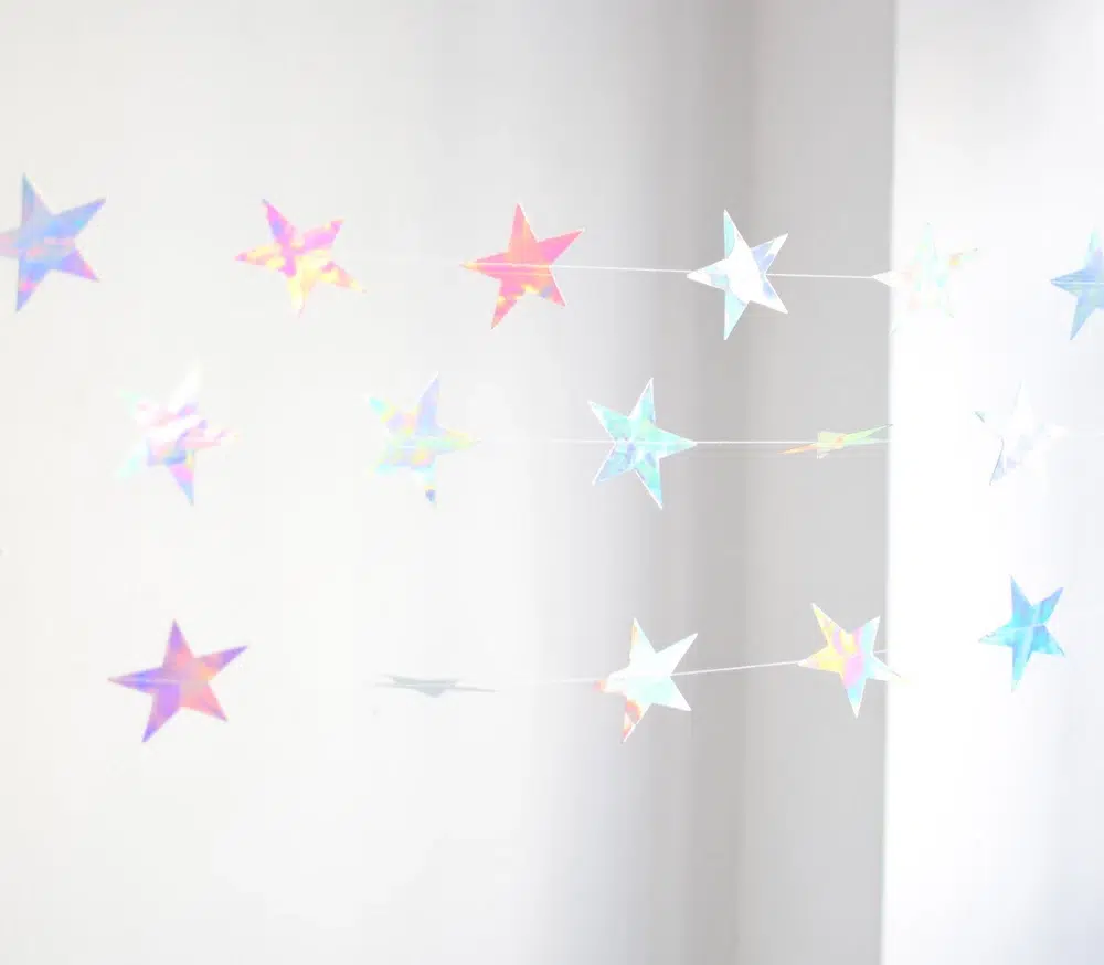 Guirnalda Estrella - Iris primavera 1 Guirnalda Estrella - Iris primavera