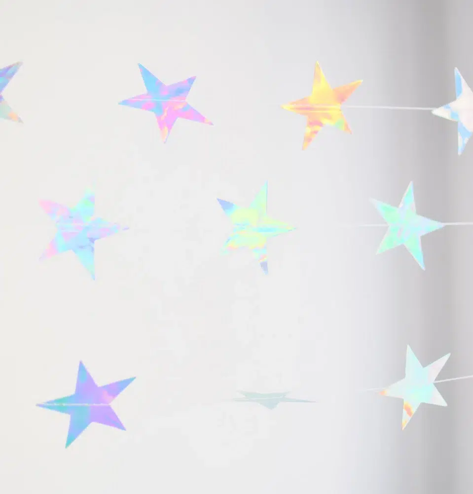 Guirnalda Estrella - Iris primavera 3 Guirnalda Estrella - Iris primavera - Imagen 3