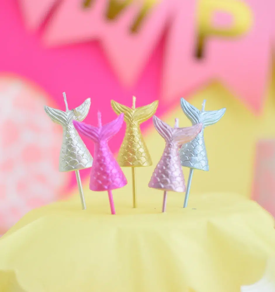 Velas Sirenita 3 Velas Sirenita - Imagen 3