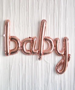 Globo Frase 'BABY'