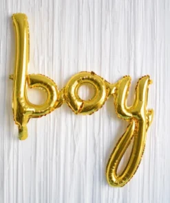 Alternative view of Globos Frase Boy