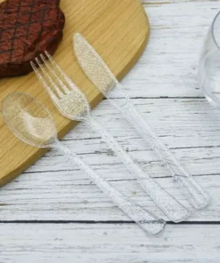 Alternative view of Cubiertos Glitter x12un