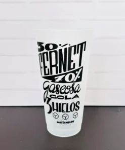 Alternative view of Vaso Plastico Fernet
