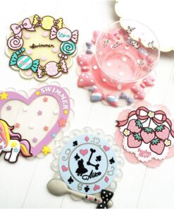 Alternative view of Posavasos Unicornio