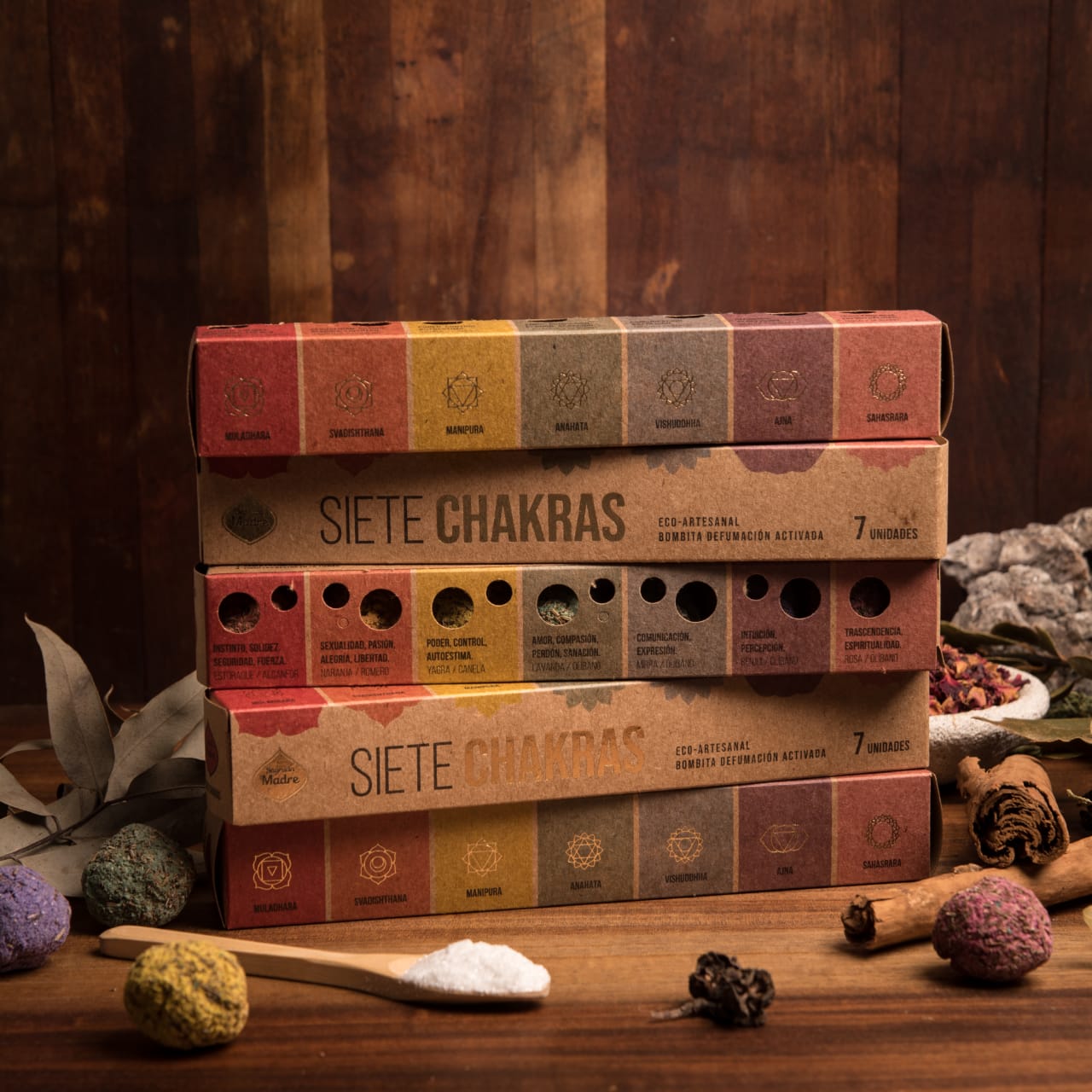 Bombitas 7 Chakras 2 Bombitas 7 Chakras - Imagen 2