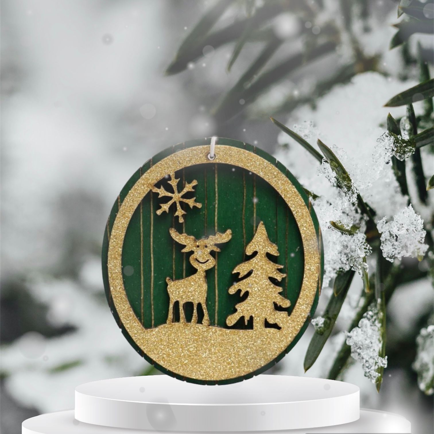 Adorno Verde - Navidad 4 Adorno Verde - Navidad - Imagen 4