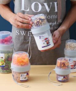 Contenedor Para Alimentos 2 en 1 - Tamaño M