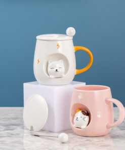 Taza Cat con Tapa y Cuchara 9 He1fbbf0a143e47c3b6206d4be61eb965m