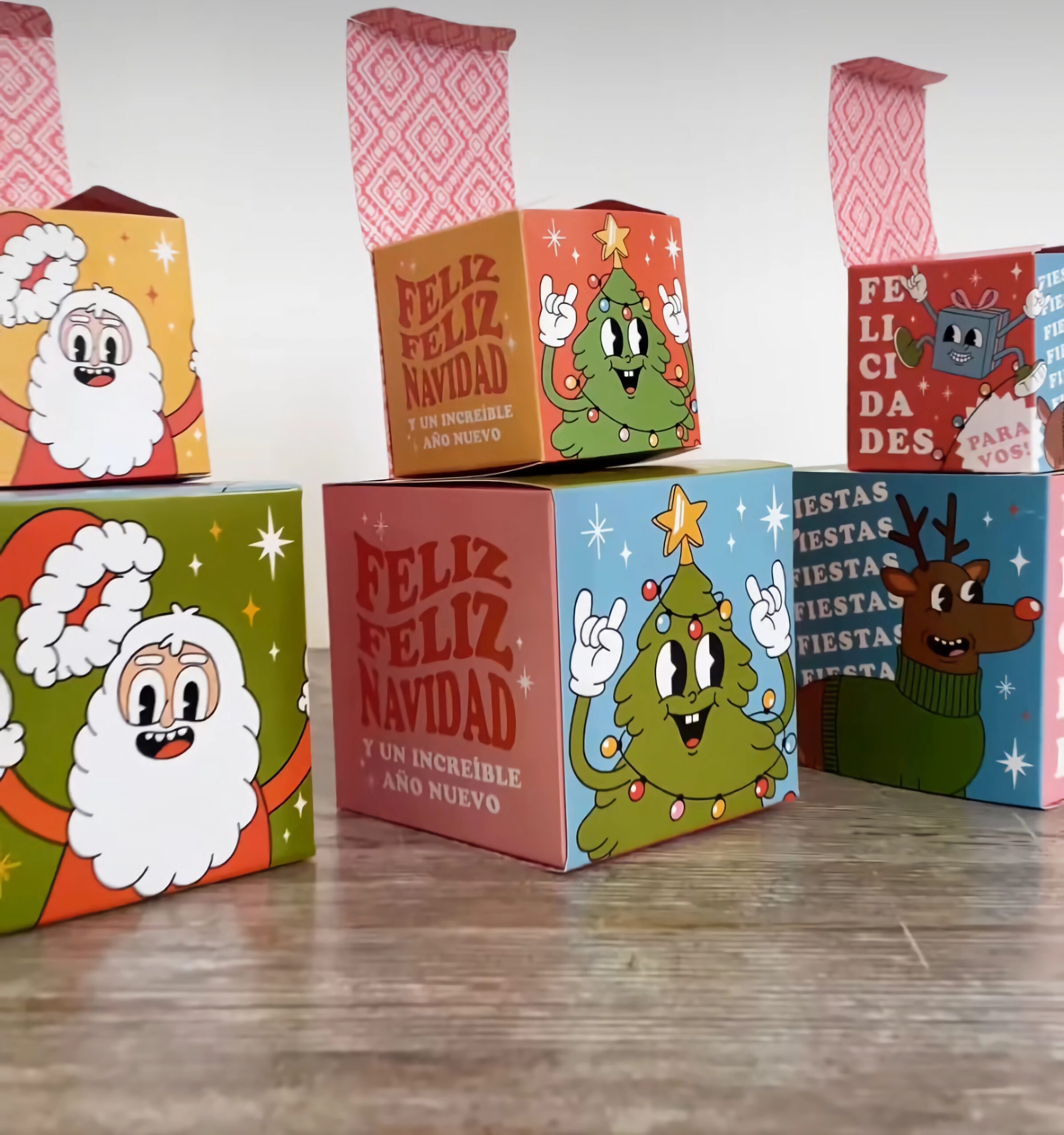 Packaging - Cubo De Navidad 1 Packaging - Cubo De Navidad