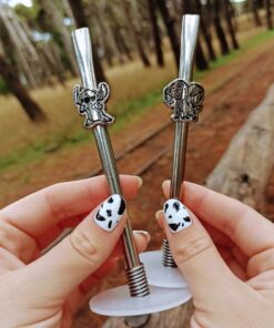 Bombilla con dije + Vaciado Facil