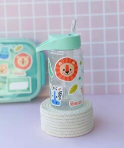 Alternative view of Set CACHITA - Botella + Stikers + Lunchera + Cubiertos - GREEN