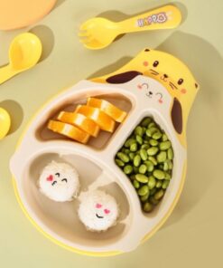 Alternative view of Plato doble infantil - Kitten