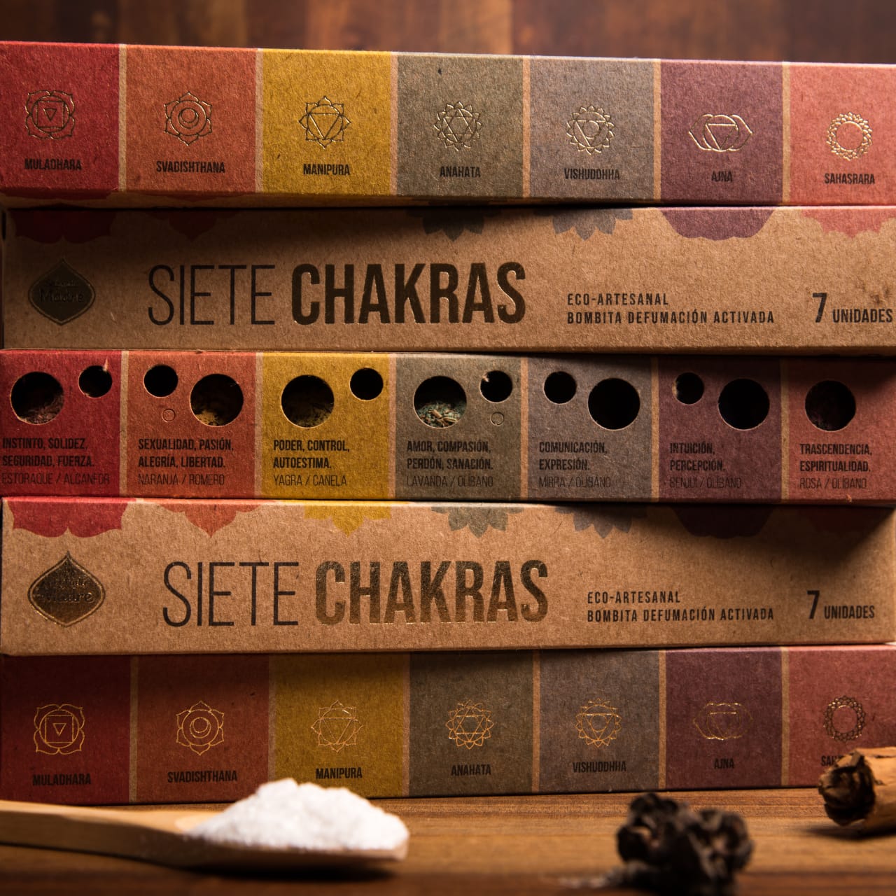 Bombitas 7 Chakras 3 Bombitas 7 Chakras - Imagen 3