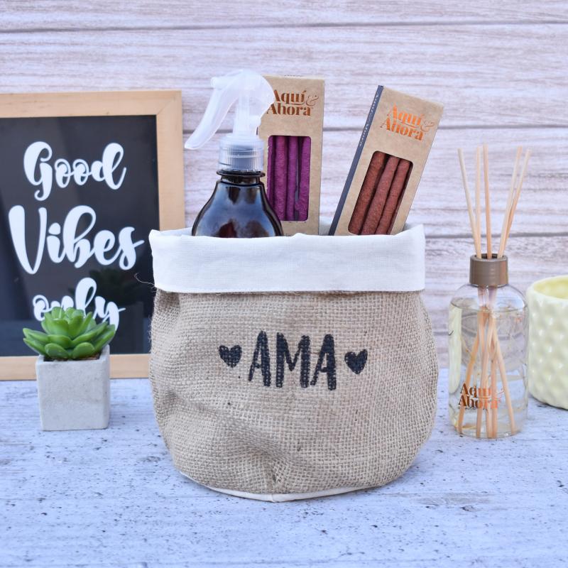 Cesto Multiuso Arpillera 1 Cesto Multiuso Arpillera