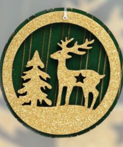 Adorno Verde - Navidad