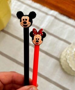 Lapicera Mickey/Minnie x6