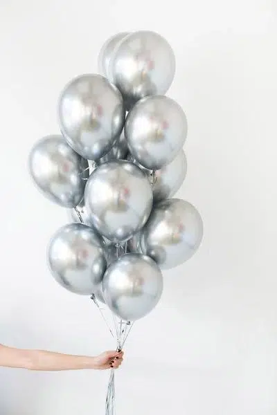 5 Globos Chrome 12" 4 5 Globos Chrome 12" - Imagen 4