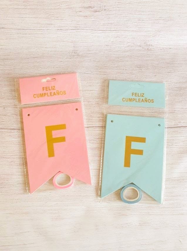 Banderines Pastel y Brillos 2 Banderines Pastel y Brillos - Imagen 2