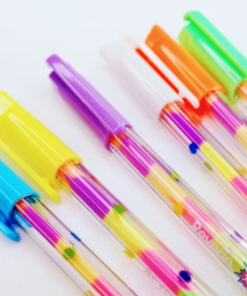 Lapicera Gel Multicolor x6 9 zxcfhjkjhgfds