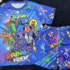 Pijama VERANO KIDS - Rainbow friends 15 20240830 122519