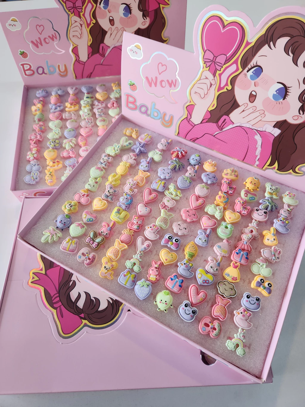 Anillos Infantil Pastel x10 1 Anillos Infantil Pastel x10