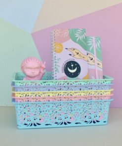 Canasto Rectangular Calado