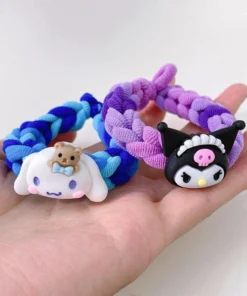 Colitas Blister trenzadas x5 - Sanrio 4 colitasanrio1