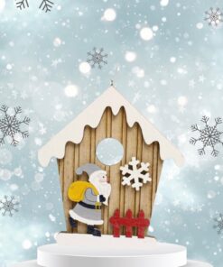 Adorno Cabaña - Navidad