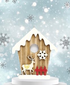 Alternative view of Adorno Cabaña  - Navidad