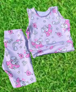 Alternative view of Conjunto Top + Biker - My Melody