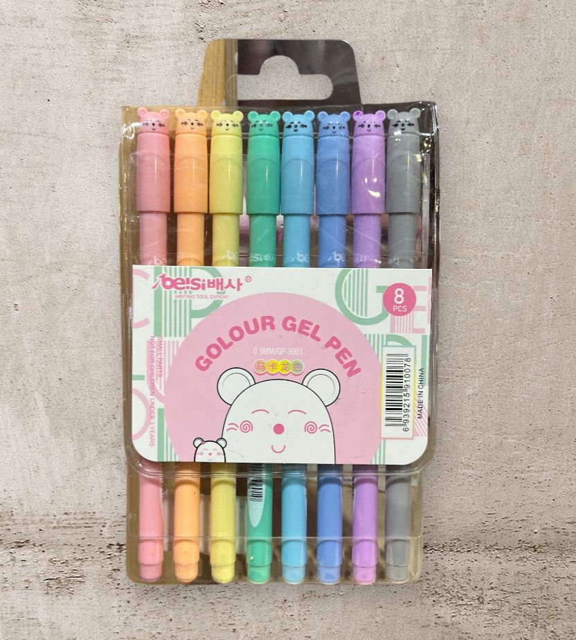 Lapicera x8 Hamster 1 Lapicera x8 Hamster