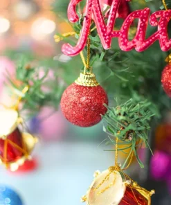 Set Adorno Navideño - Feliz Navidad 11 66