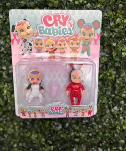 Muñeca Cry Babies x2 10 7 3