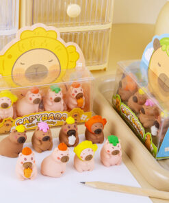 Blister Goma de Borrar x4 - Capybara