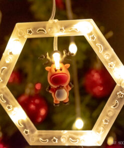 Alternative view of Luz Led Cortina Hexagonal