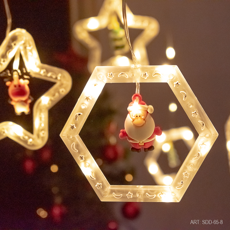 Luz Led Cortina Hexagonal 1 Luz Led Cortina Hexagonal