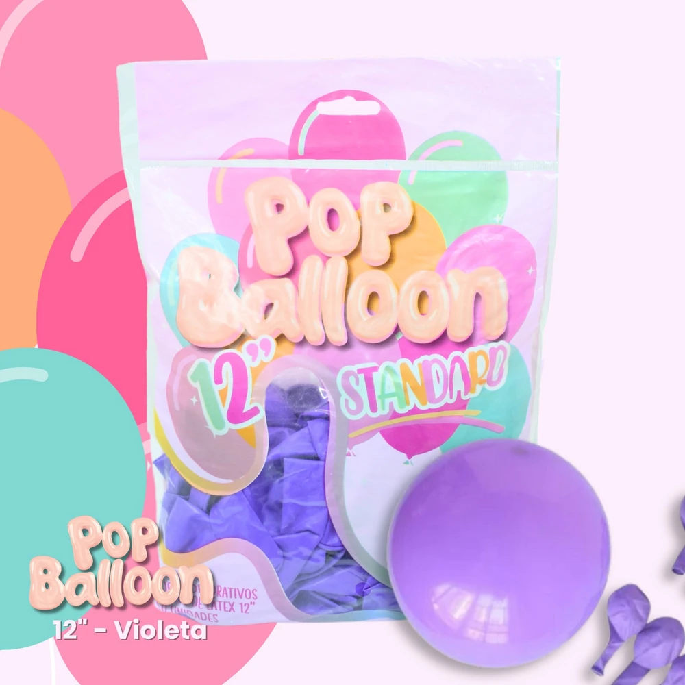 20 Globos Latex Dyandar 12" 2 20 Globos Latex Dyandar 12" - Imagen 2