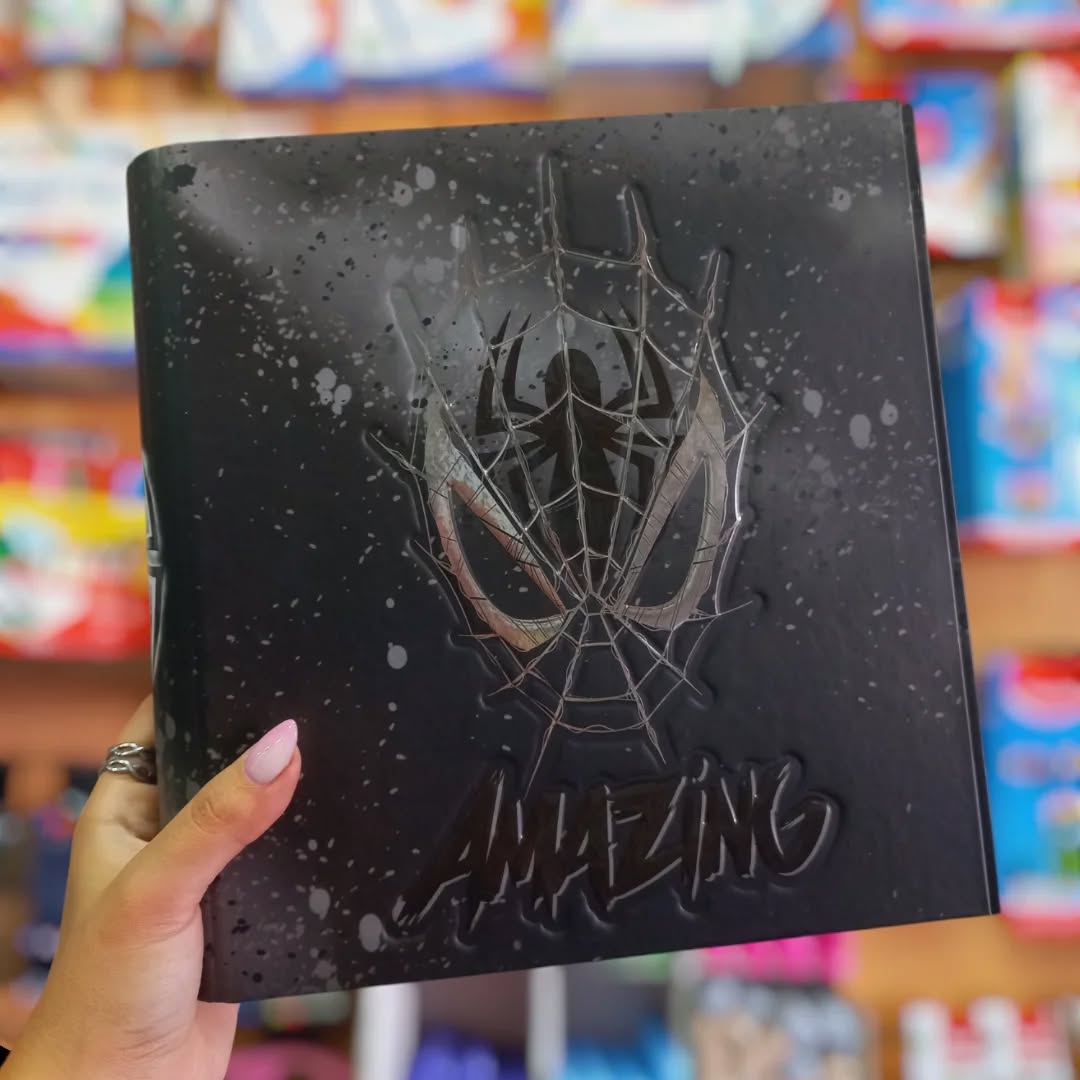 Carpeta Escolar Gancho Nº3 Spiderman - Mooving 3 Carpeta Escolar Gancho Nº3 Spiderman - Mooving - Imagen 3