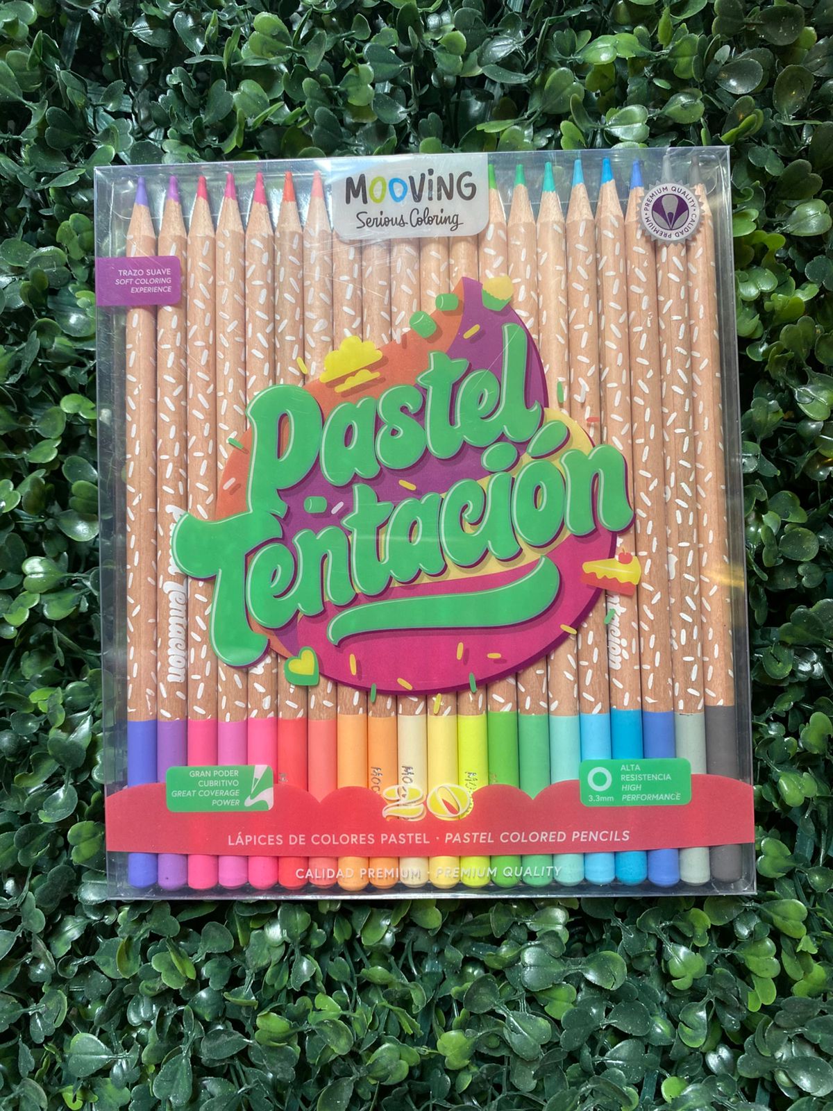 Lapices Tentacion Dulce Pastel x20 - Mooving 1 Lapices Tentacion Dulce Pastel x20 - Mooving