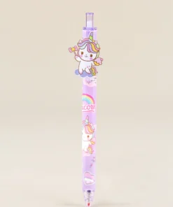Lapicera Gel - Unicornio x4 7 0 3