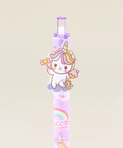 Lapicera Gel - Unicornio x4 6 4 4