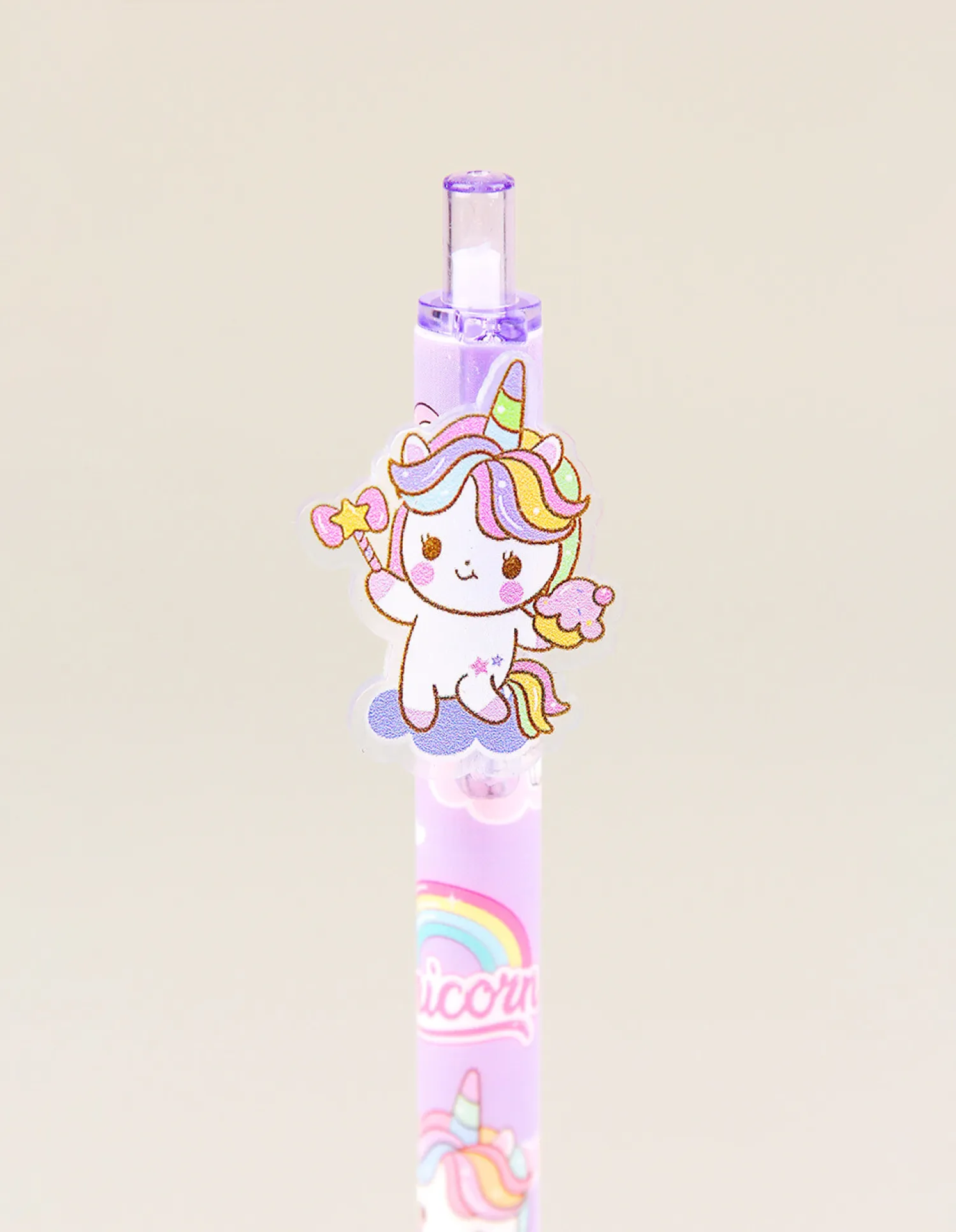 Lapicera Gel - Unicornio x4 3 Lapicera Gel - Unicornio x4 - Imagen 3