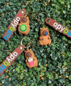 Alternative view of Llavero Capybara - Importado