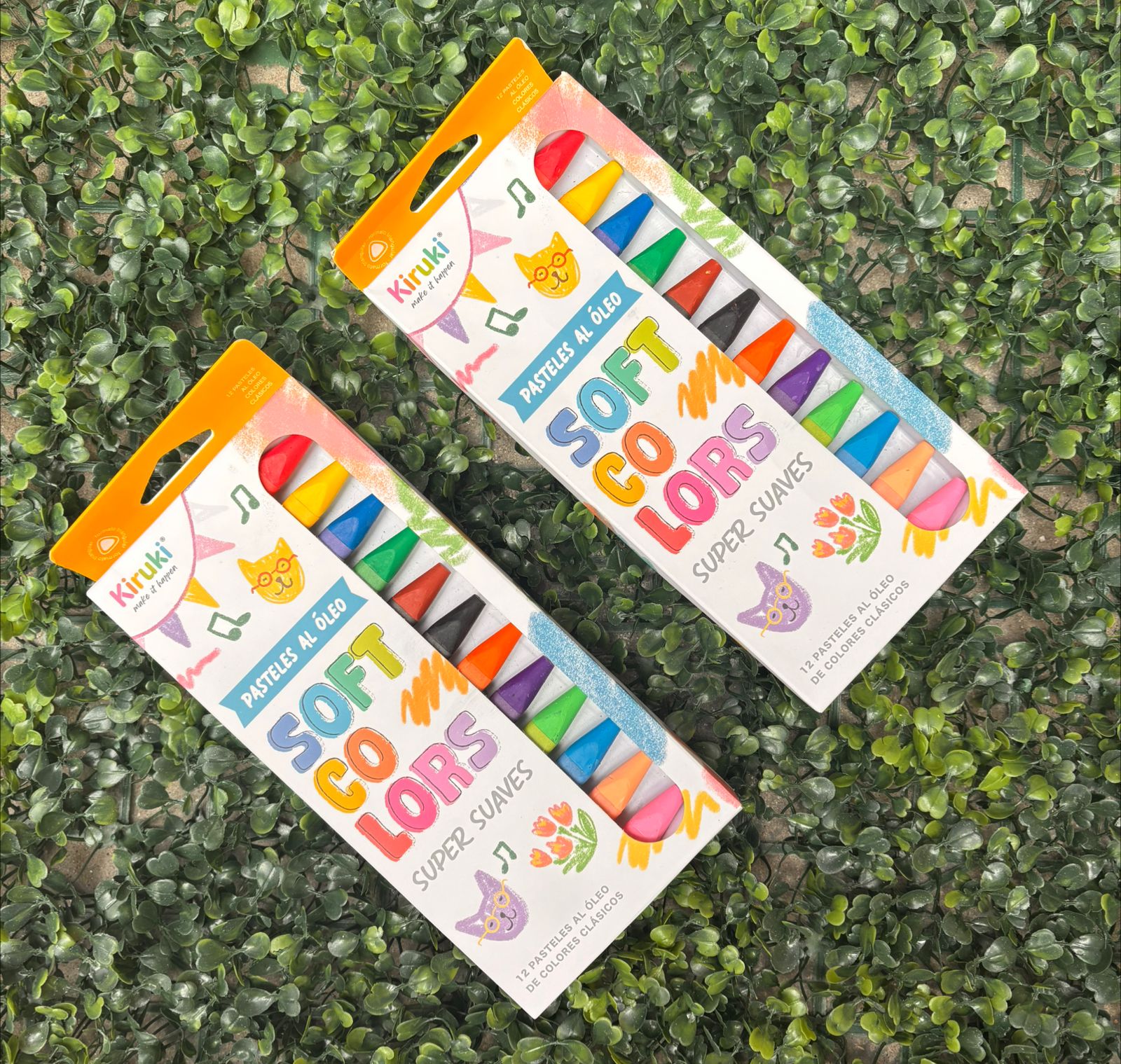 Crayones Al Oleo x12 - KIRUKI 3 Crayones Al Oleo x12 - KIRUKI - Imagen 3