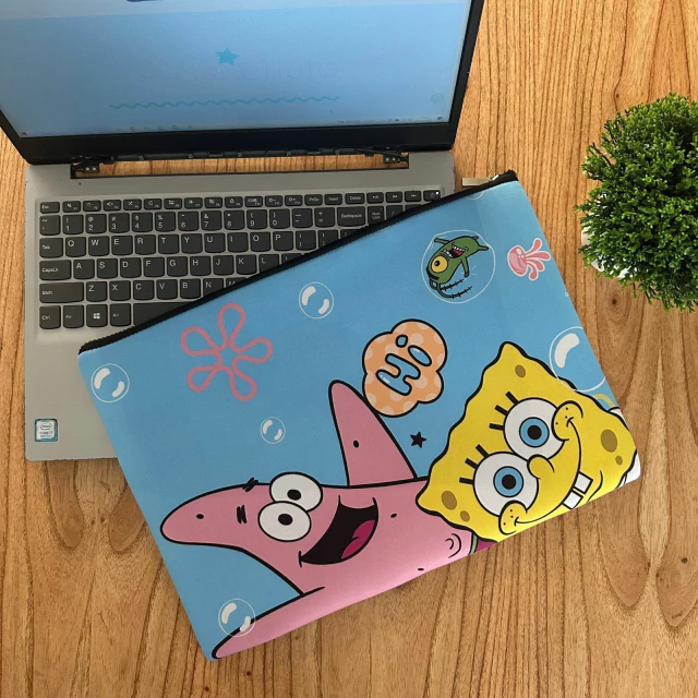 Porta Notebook - Bob Esponja 1 Porta Notebook - Bob Esponja