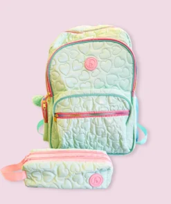 Alternative view of Mochila Heart - Aqua